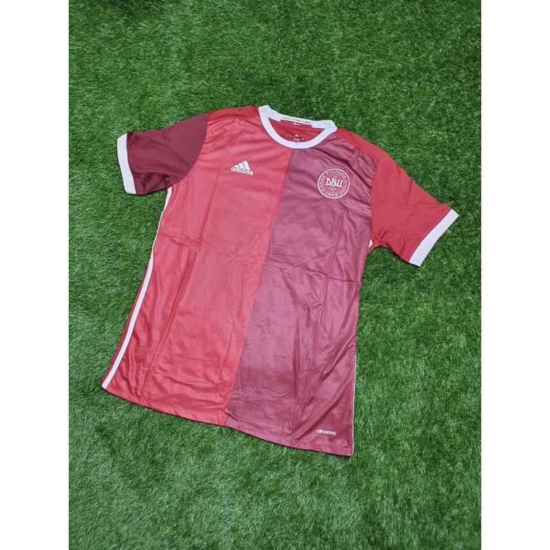 Jersey Bola Denmark Home EURO 2016 Grade ORI