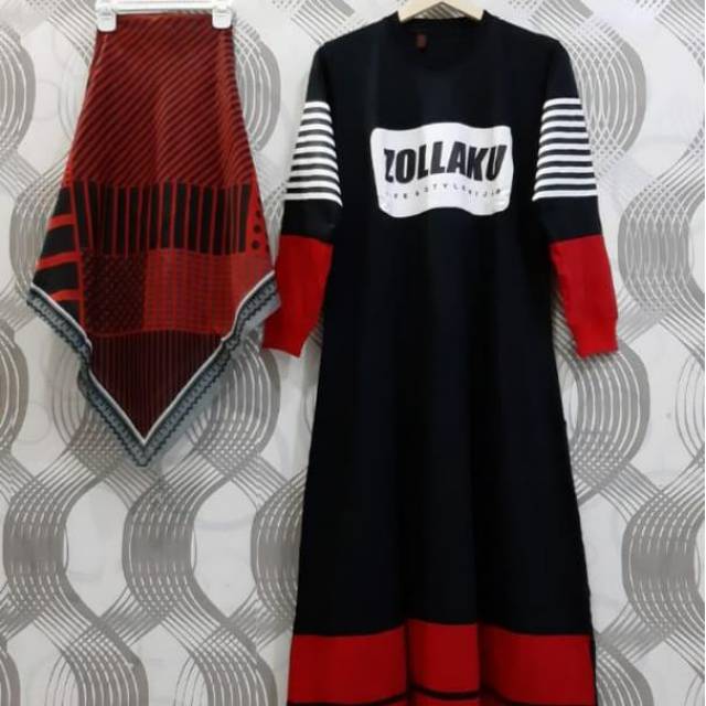 TERBARU GAMIS ZOLAQU SET HIJAB