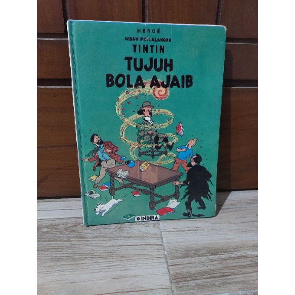 Tintin Indira hardcover Tujuh Bola Ajaib