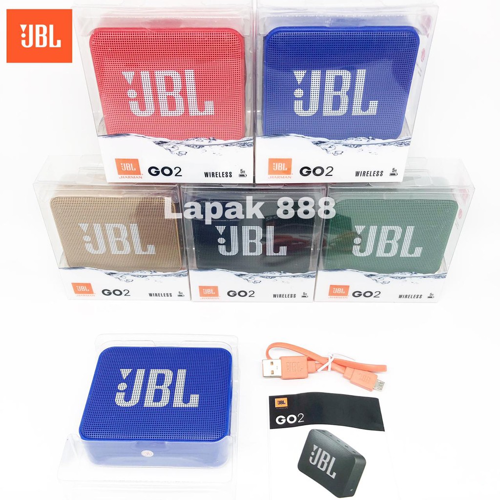 Speaker Bluetooh JBL Go 2 Portable Wireless Bluetooh Speaker JBL Go2