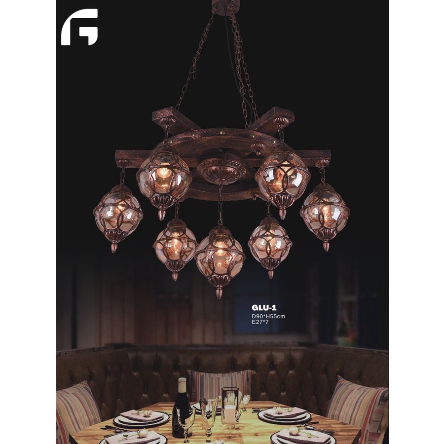 

Lampu Hias Unik, Industrial | GLU-1