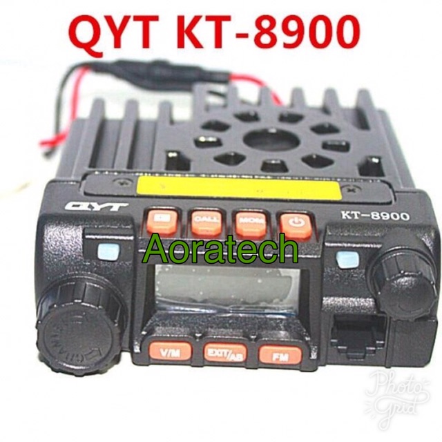 Radio Rig Mobil Dual Band QYT KT 8900 + Free CD Program + Kabel Data