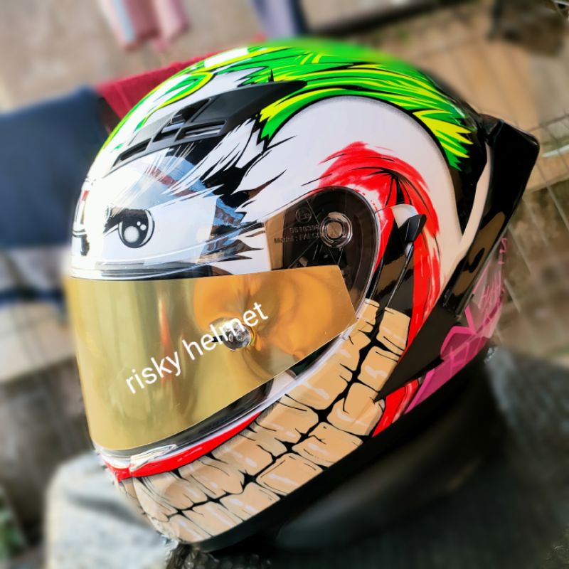 kyt falcon venom Joker paket ganteng