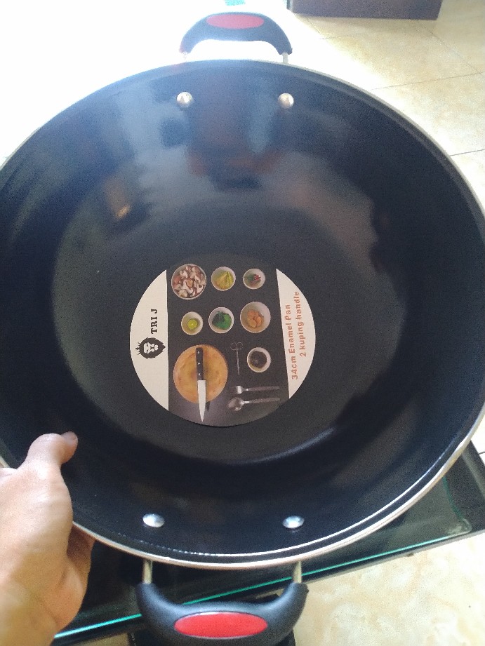 Wajan Enamel Penggorengan Alat Masak Dapur