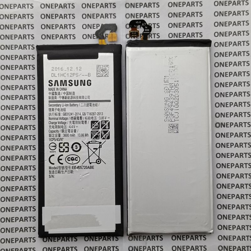 BAT BATTERY BATERAI BATRE SAMSUNG GALAXY A7 2017 A720