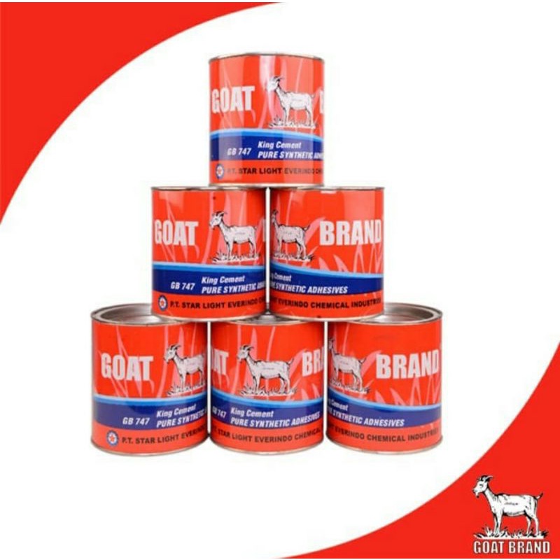 Lem kambing / Lem goat kaleng besar 600gr