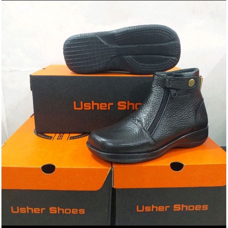 Sepatu Boots Anak  Cowok Kulit sapi Asli