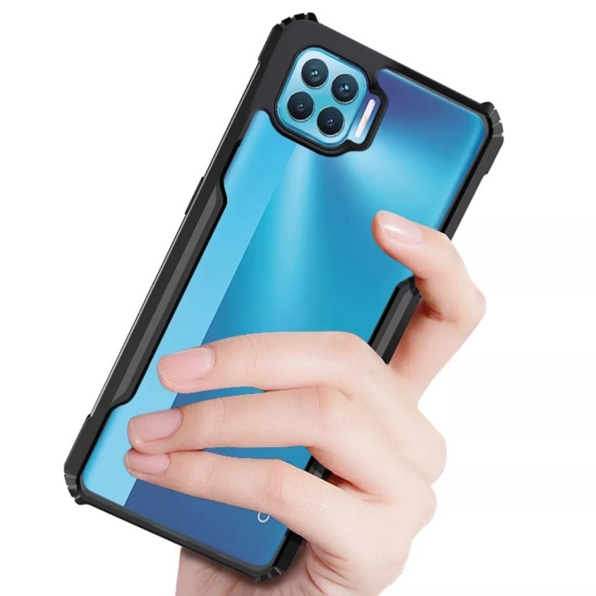 CASE FUSION ARMOR SHOCKPROOF OPPO RENO 4F SOFTCASE - FA