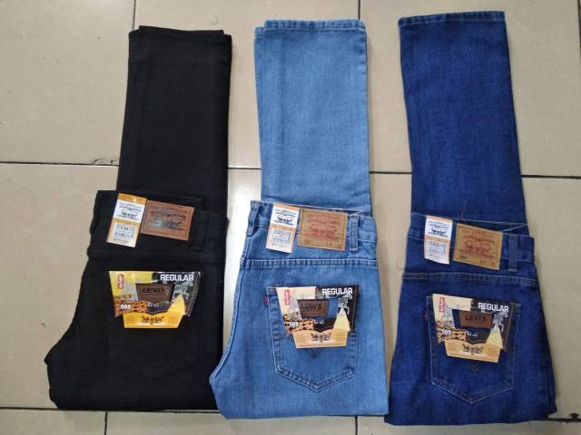 CELANA JEANS PANJANG STANDAR PRIA / CELANA PANJANG REGULER PRIA  / CELANA PANJANG PRIA