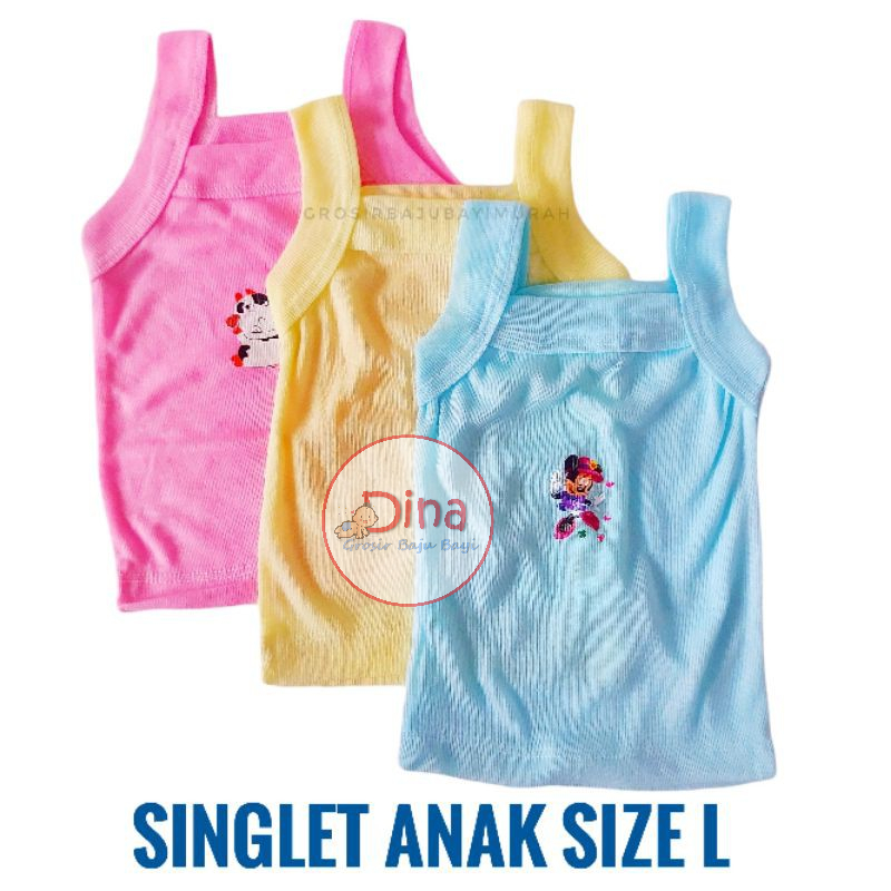 singlet anak MONITA size L