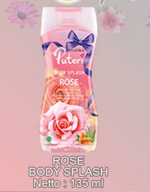 PUTERI BODY SPLASH MUSTIKA RATU 135 ML ~ ORIGINAL 100 %