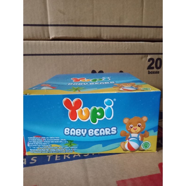 

Yupi Baby Bears - 6g x 24pcs