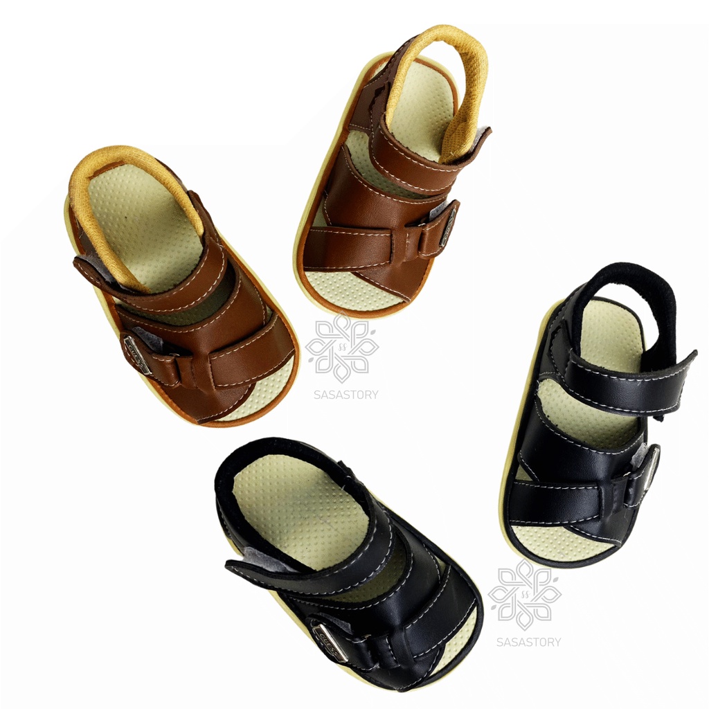 Sasastory Sepatu Sandal Anak Usia 1 2 3 Tahun Sepatu Sandal Anak Laki Laki Sol Bunyi Sepatu Sandal Anak Balita Sepatu Sandal Anak Sol Bunyi Sepatu Anak Balita Sepatu Sol Bunyi Anak Sepatu Sandal Unisex GA17