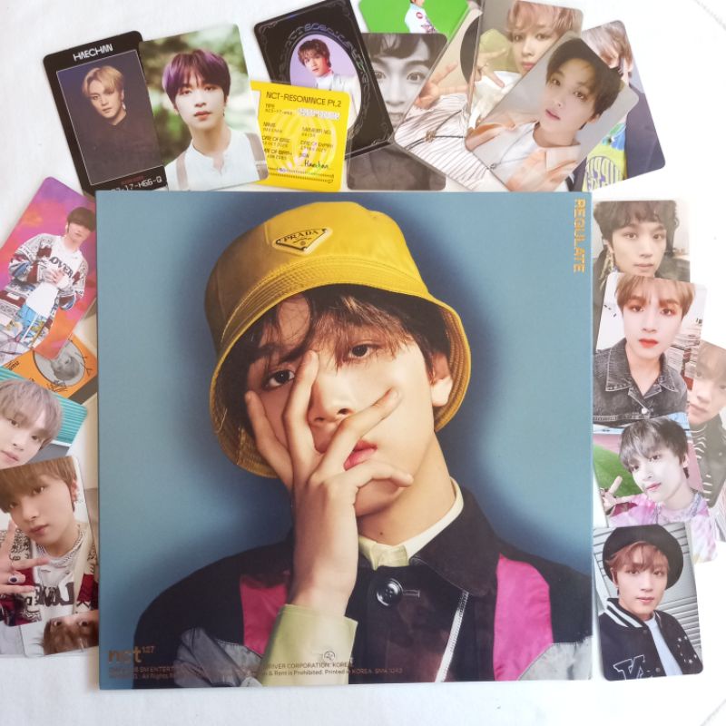 HAECHAN NCT PHOTOCARD MFAL Hot Sauce Hello Future Resonance Past AC YB CC WGU Regulate Universe We B