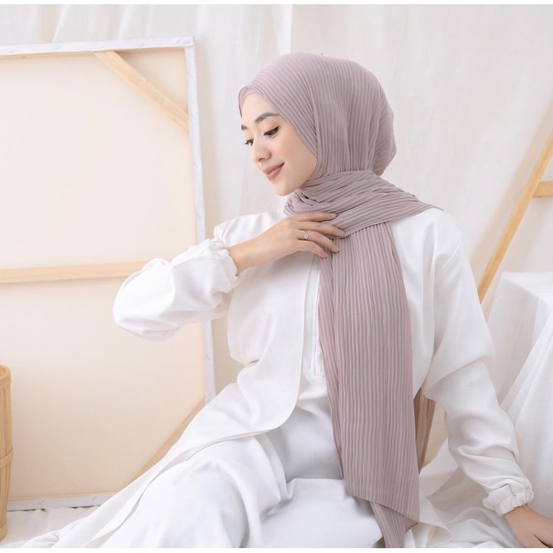 PLEATED SHAWL/PASHMINA PLISKIT FULL PLISKIT