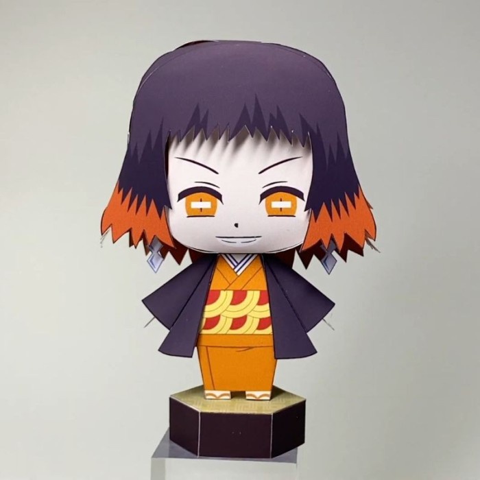 Chibi Susamaru Kimetsu No Yaiba Demon Slayer Papercraft