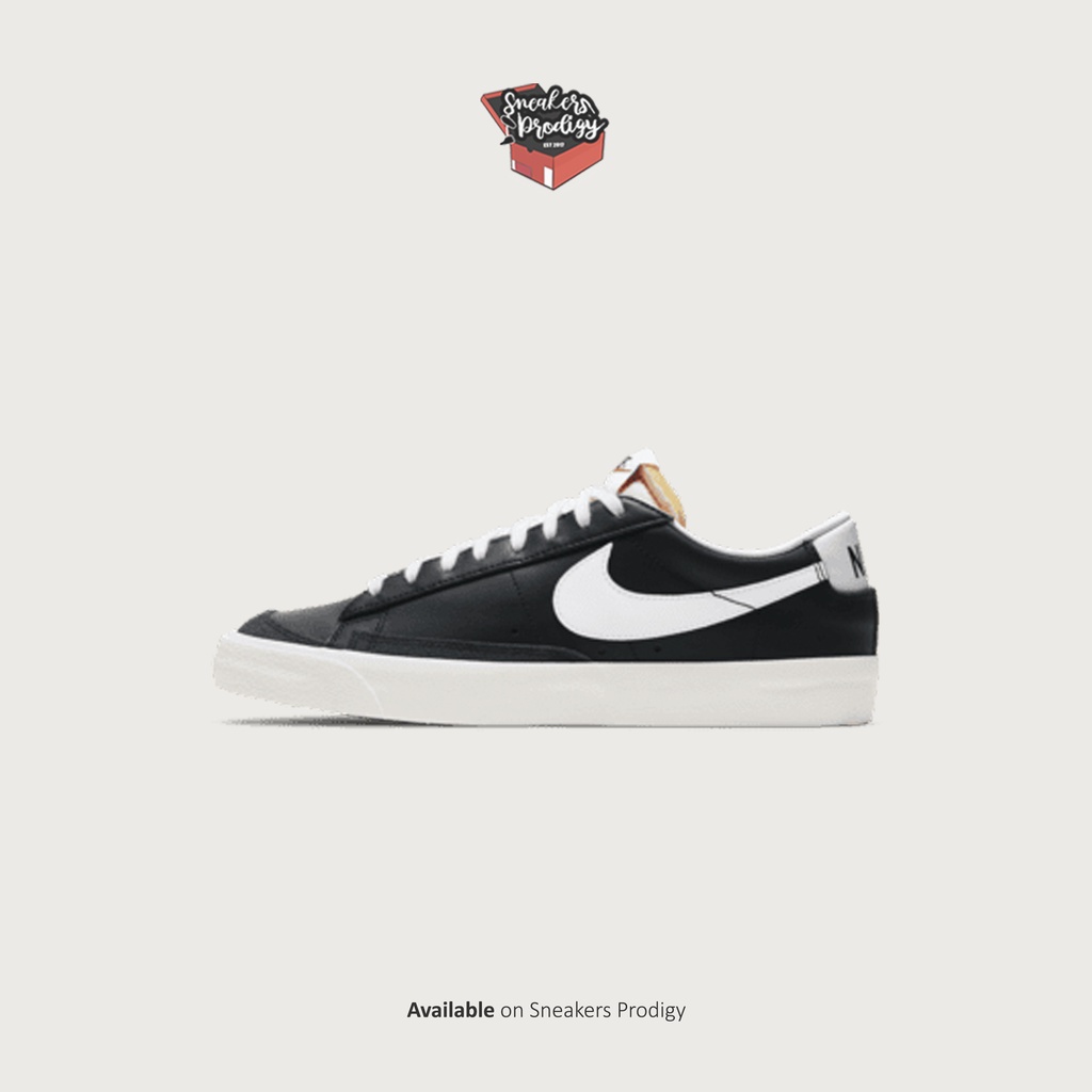 Nike Blazer Low '77 Vintage Black White Original Resmi Nike Indonesia