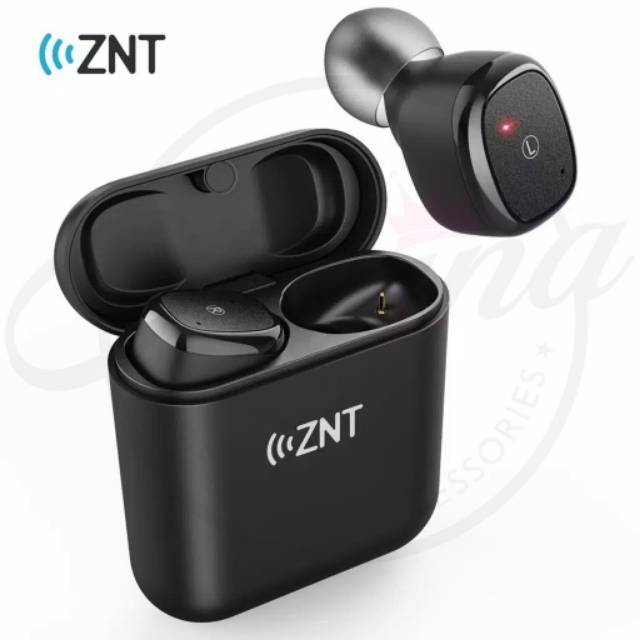 ZNT D06 True Wireless Headset Bluetooth 5.0 TWS HiFi with Charging Dock