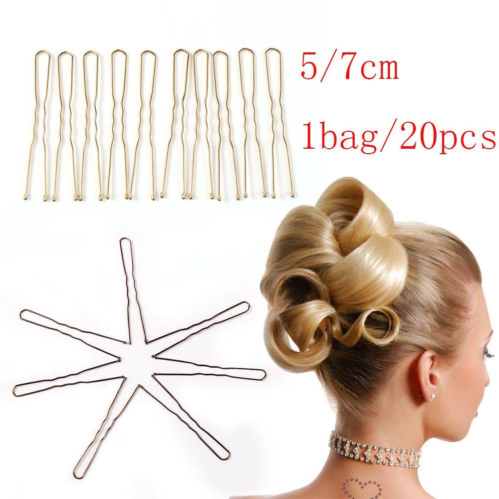 Suyo 20PCS Waved Hair Pin Trinket Bridal Hairstyle Alat Hadiah Alloy Barrette