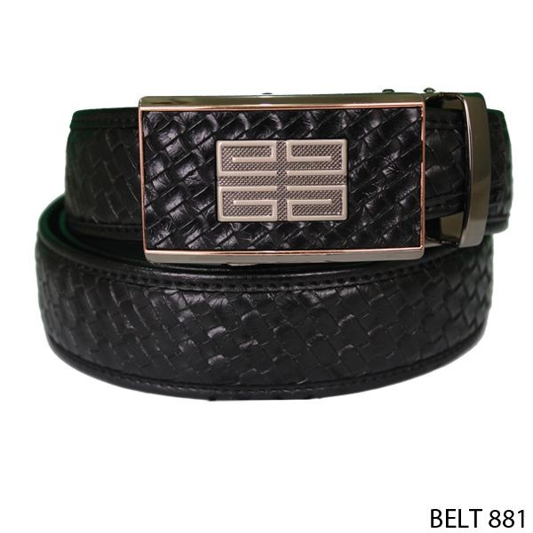 Ikat Pinggang Casual Semi Kulit Hitam – BELT 881