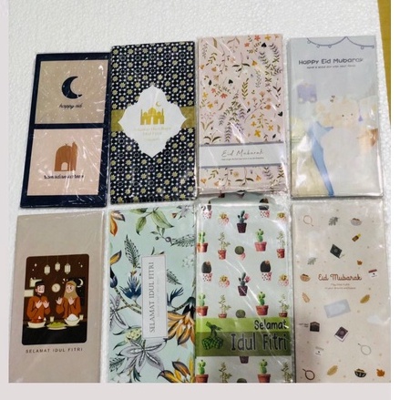 

ANGPAO LEBARAN PANJANG ISI 10PCS/ AMPLOP LEBARAN BESAR SHRK