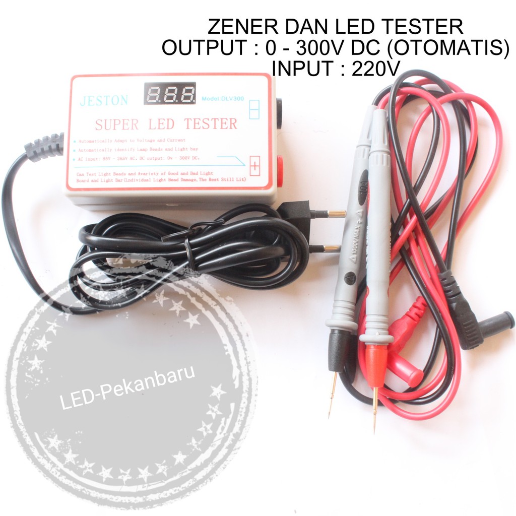 LED BACKLIGHT TV BL TESTER - ZENER 0 - 300V DC OTOMATIS ALAT UKUR LED