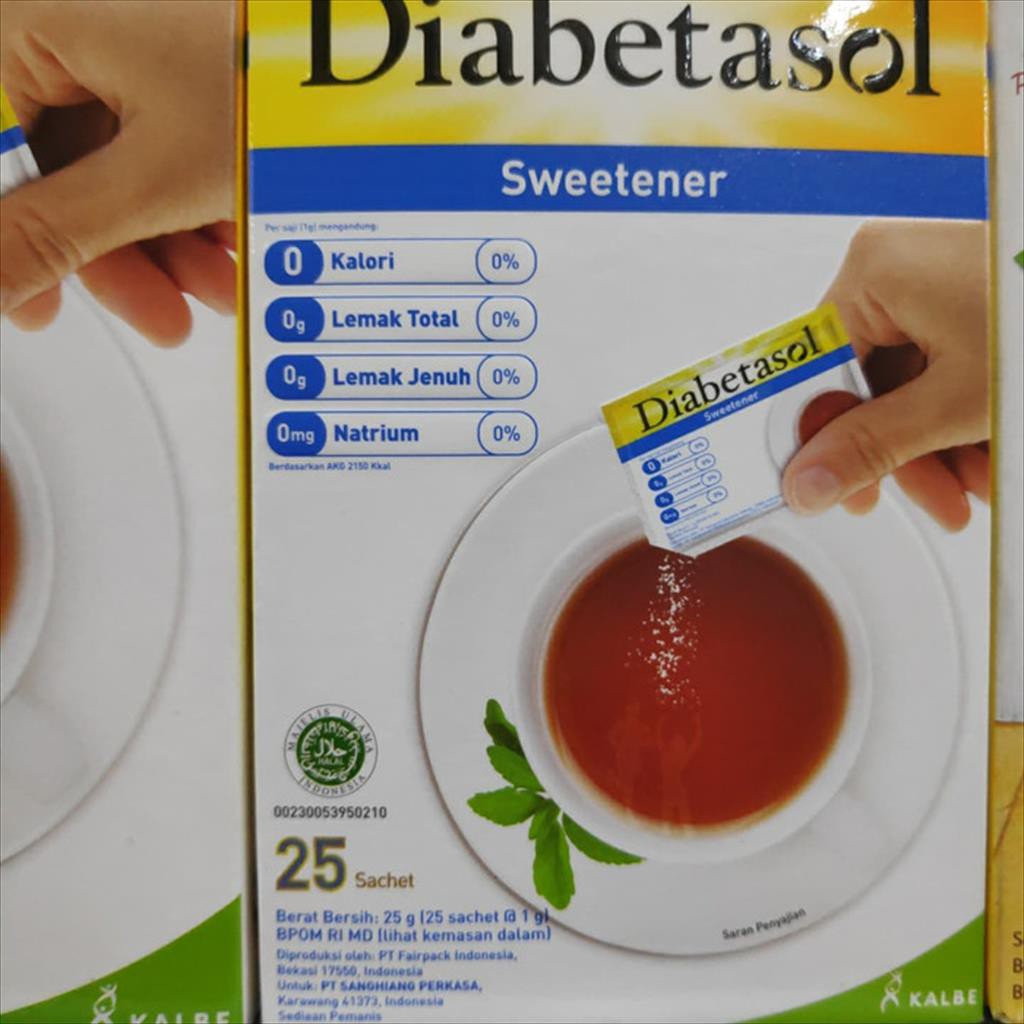 

Gula Diabetasol Sweetener 25gr