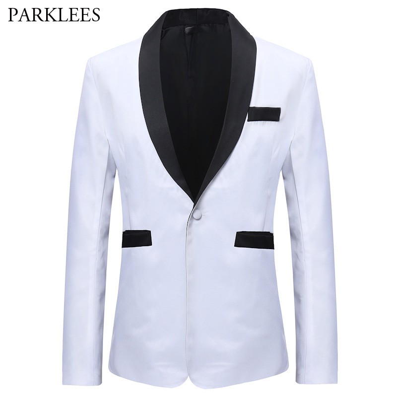 slim fit black blazer for men