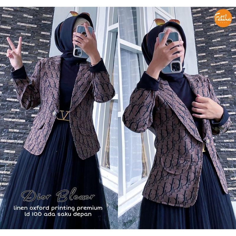 DIOR BLAZER BY FATIHA