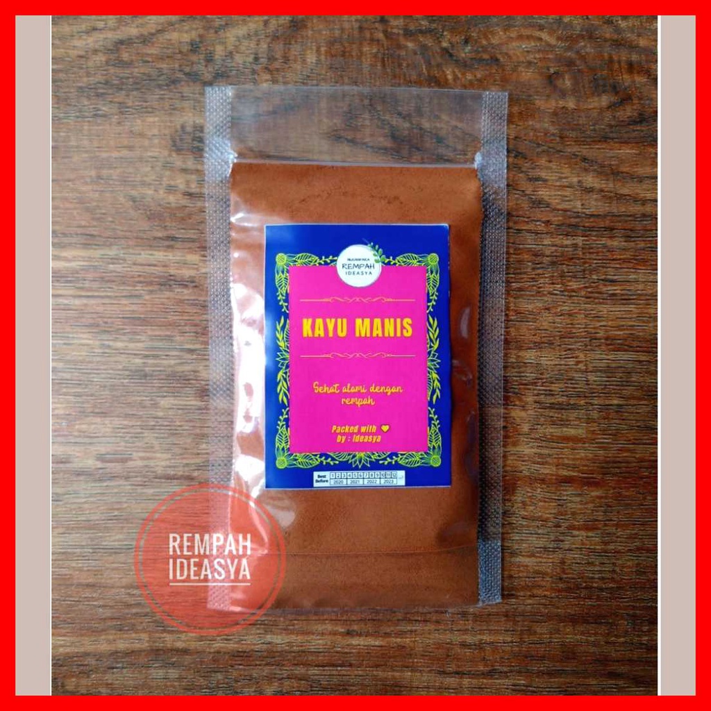 

KAYU MANIS BUBUK CINNAMON JSR HERBAL anti Diabetes 100 gram
