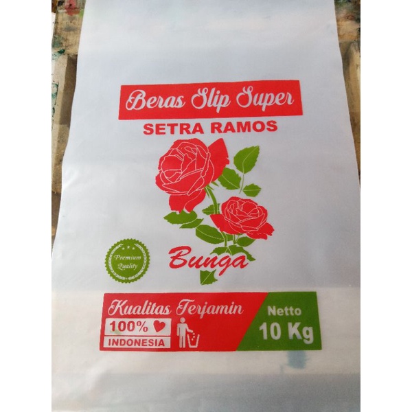 

plastik beras 10 kg setra ramos(100 pcs)