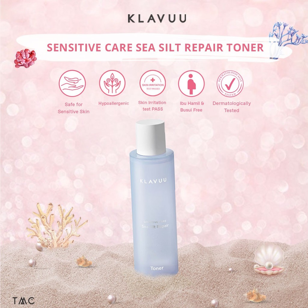 Klavuu Sensitive Care Sea Silt Repair Toner