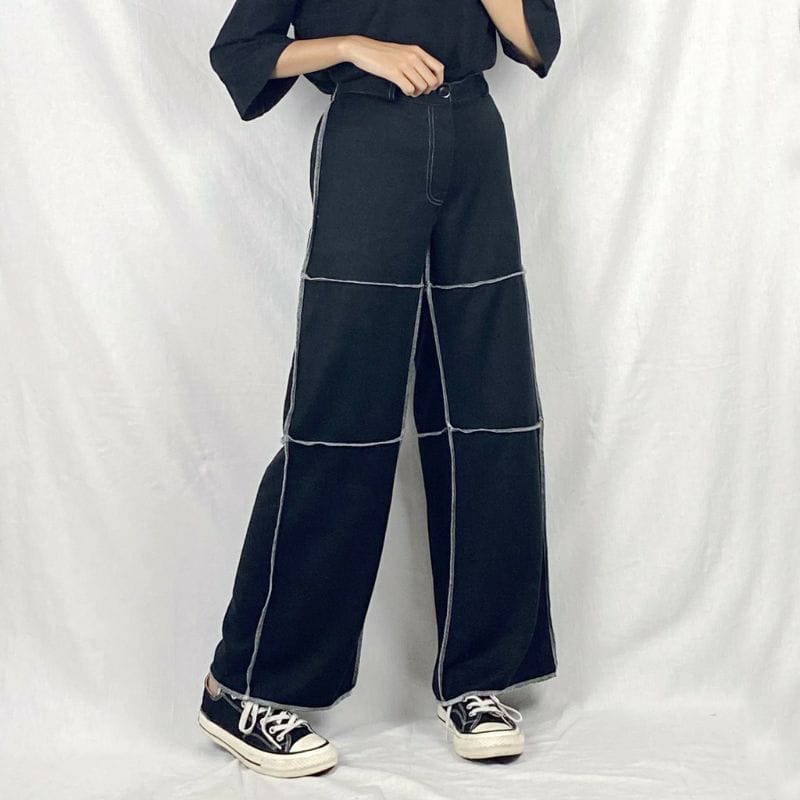 [12.12] RX Fashion - Lezy Kulot Pants / CAVY CROP / MARIE TOP