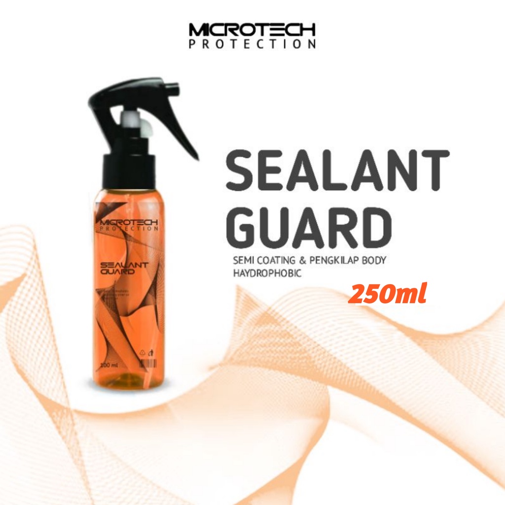 Pengkilap/Poles/Pengkilat/Body Motor/Body Mobil/Coating/Wax/Spray/Pelindung/Pelapis/Cat Body/Sealant Guard/By Microtech 250 ML