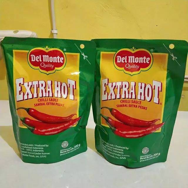 

Delmonte saus extra hot 200gr