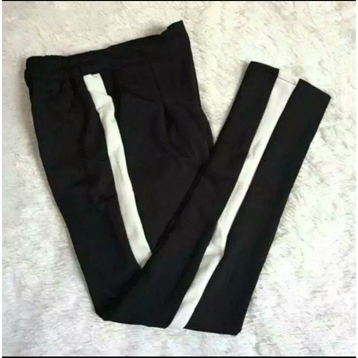 Pants List Scuba Premium//lejjing wanita