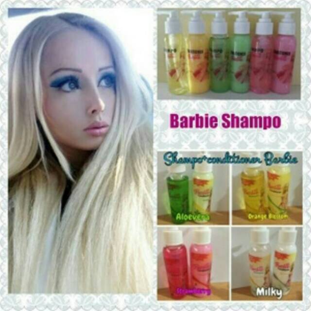 SHAMPOO CONDITIONER BARBIE harga  paket hemat rambut  