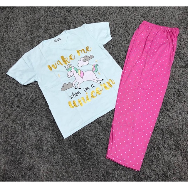 Piyama motif Kuda Poni