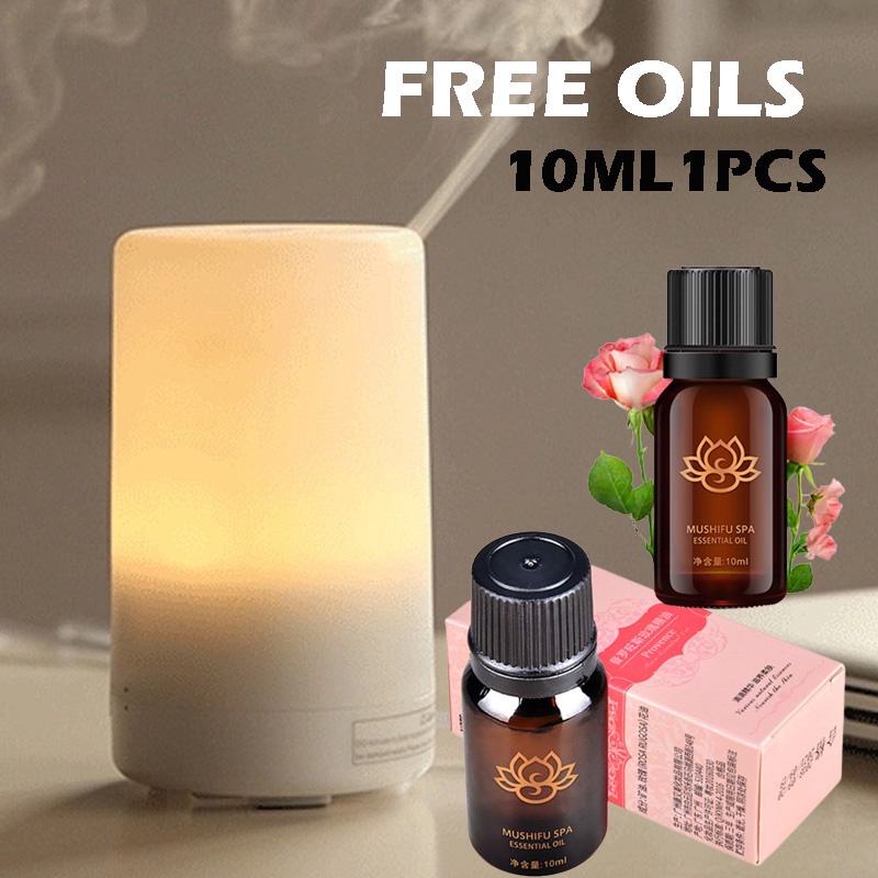 FREE OILS 1 PCS - Air Humidifier Aromatherapy Diffuser RGB 125 ml