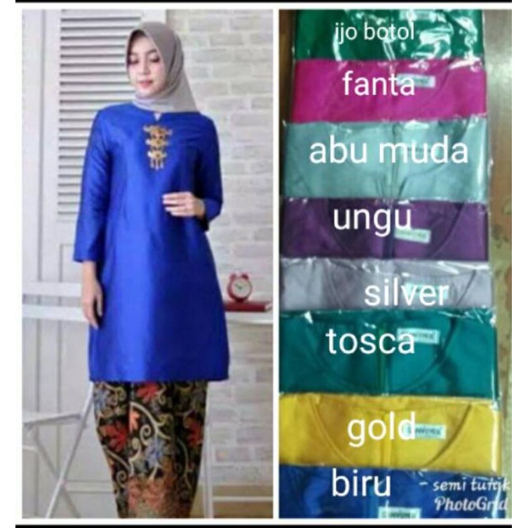 kebaya kurung melayu/kebaya tafetta /kebaya sitinurbaya/kebaya terlaris