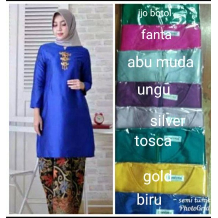 kebaya kurung melayu/kebaya tafetta /kebaya sitinurbaya/kebaya terlaris