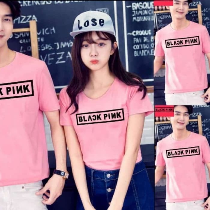 Kaos Couple BlackPink 04 BAJU PASANGAN