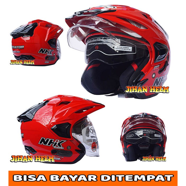 HELM / NHK / HELM NHK / HELM NHK PREDATOR CRYPTON RED TERMURAH