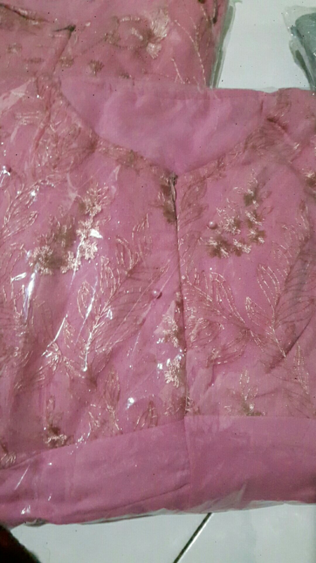 Gamis Brukat Baju Muslim Gaun Pakaian Wanita Kebaya Batik Quenby Gamis Modern