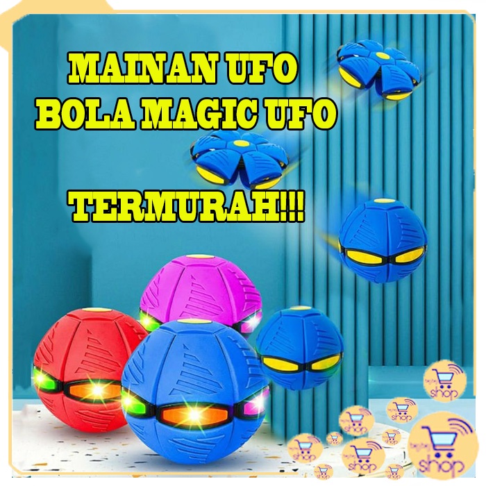 Bola UFO Magic Ball / Bola Loncat Mainan Anak / Bola Ajaib / Mainan Anak