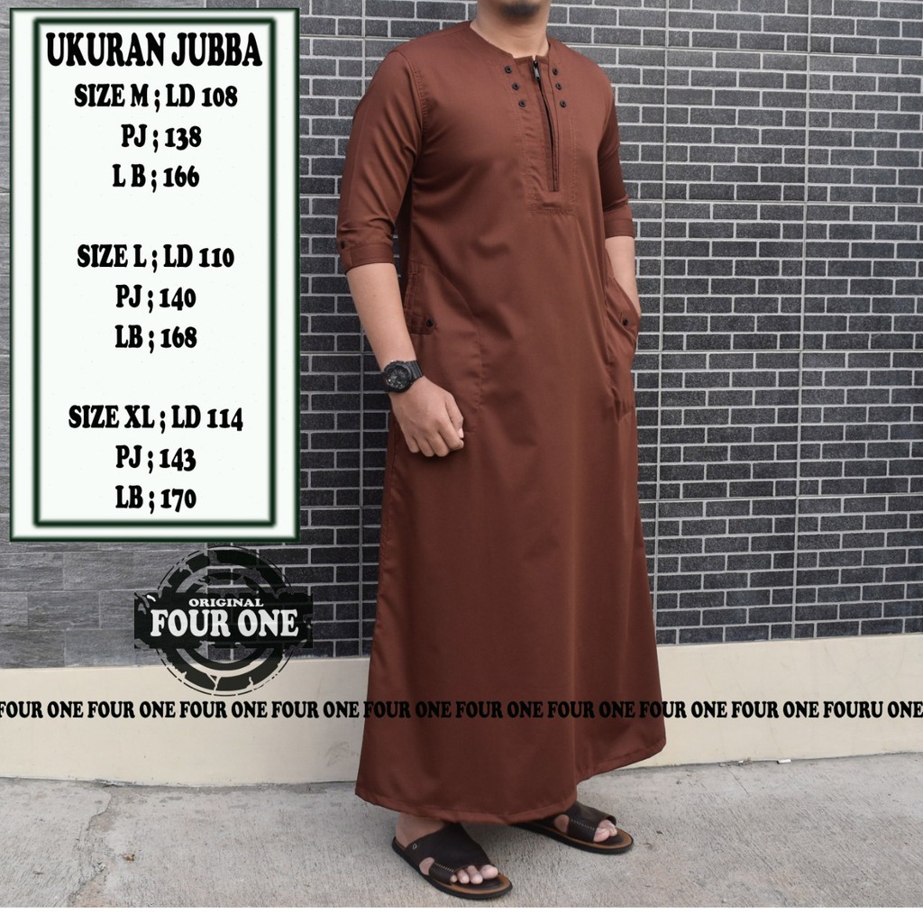 Gamis Pria Terbaru / Koko Pria Masa Kini / Jubah Pria Lengan tigaperempat /Jubah pria lengan pendek