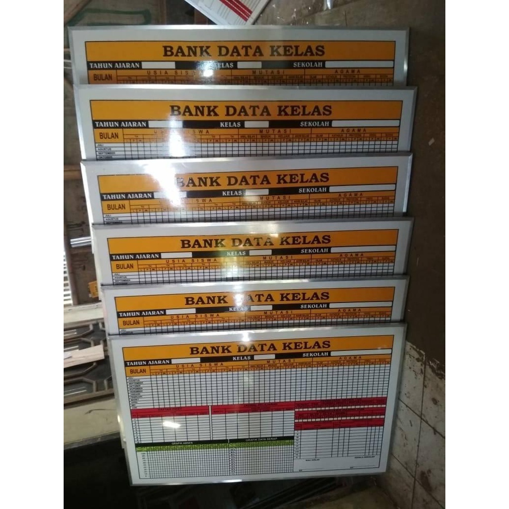 

Papan Data Ukuran 60x80 CM