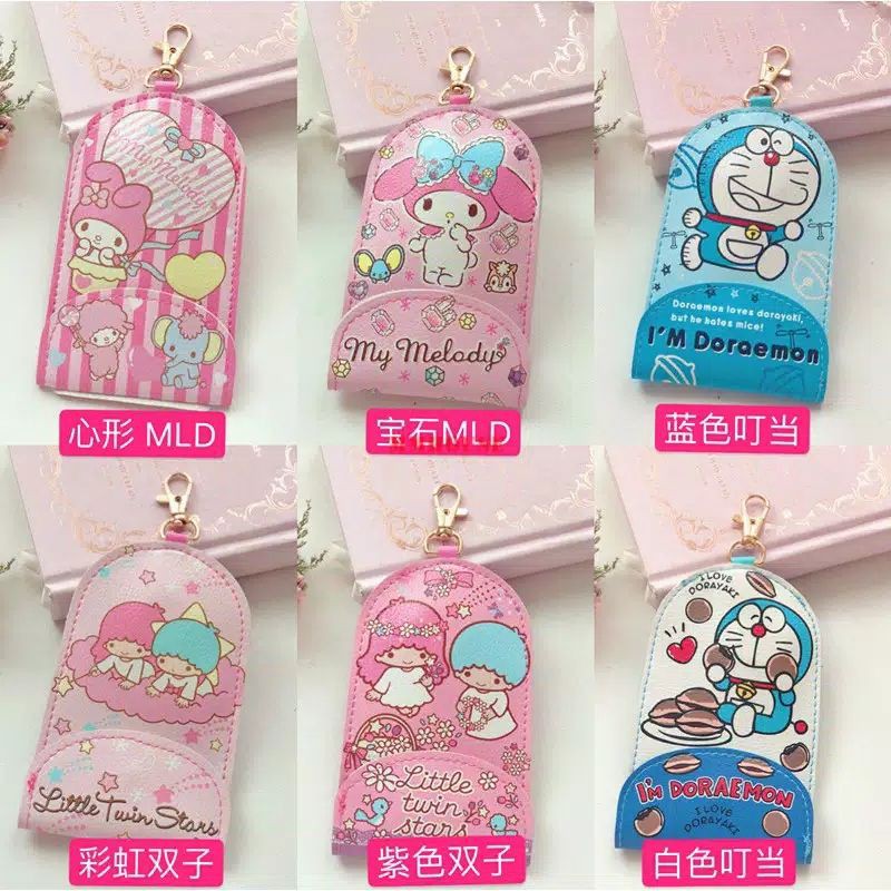 Gantungan dompet kunci motif sanrio key case