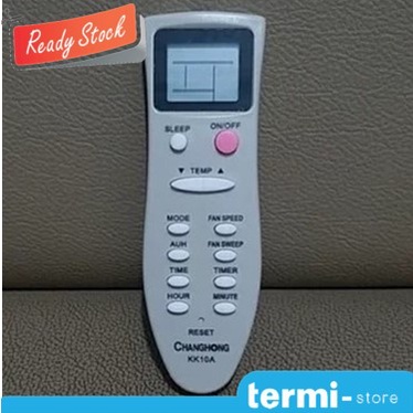 Remot remote AC Changhong KK10A KK22A KK22B asli
