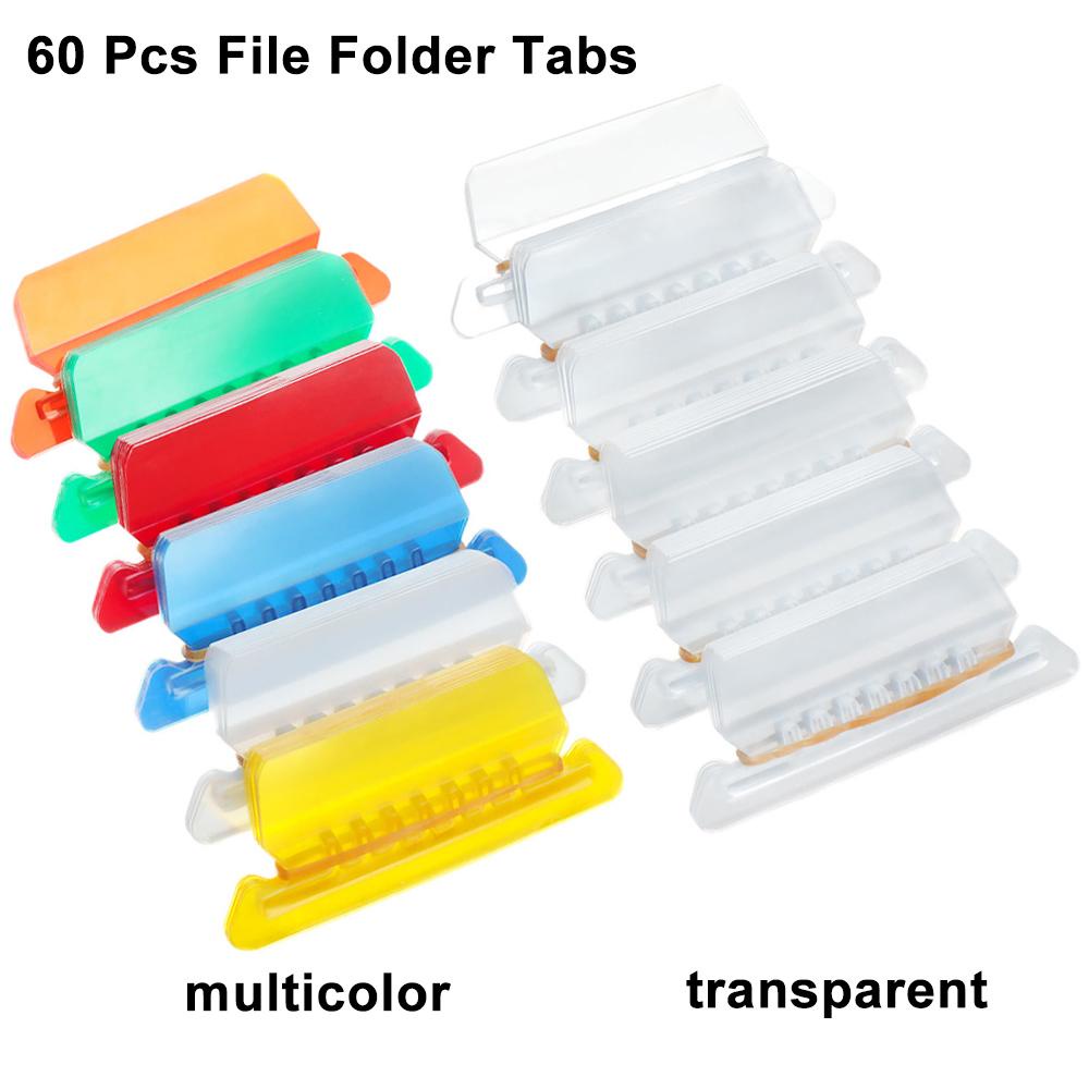 Pineapple File Folder Tab Dokumen Kantor Label Tab Plastik Gantung